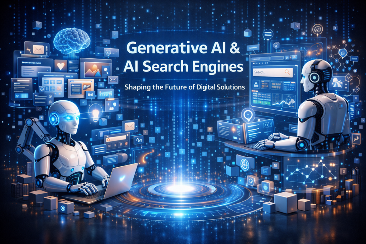 How Generative AI & AI Search Engines Are Shaping the Future of Intelligent Digital Solutions
