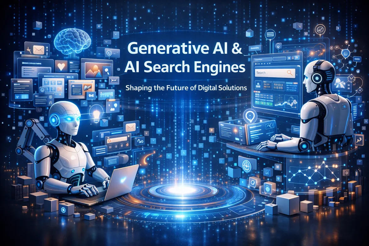 How Generative AI & AI Search Engines Are Shaping the Future of Intelligent Digital Solutions