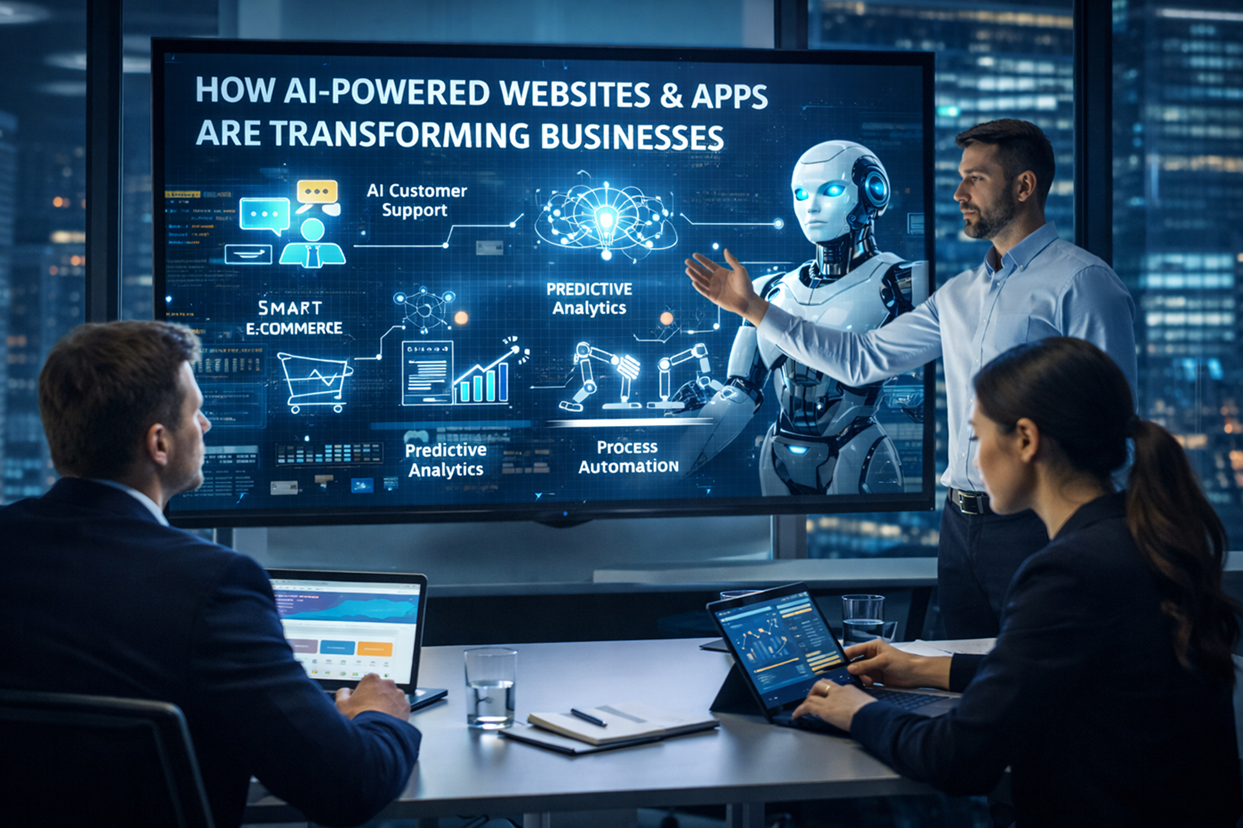 How AI-Powered Websites and Apps Are Transforming Businesses in 2026