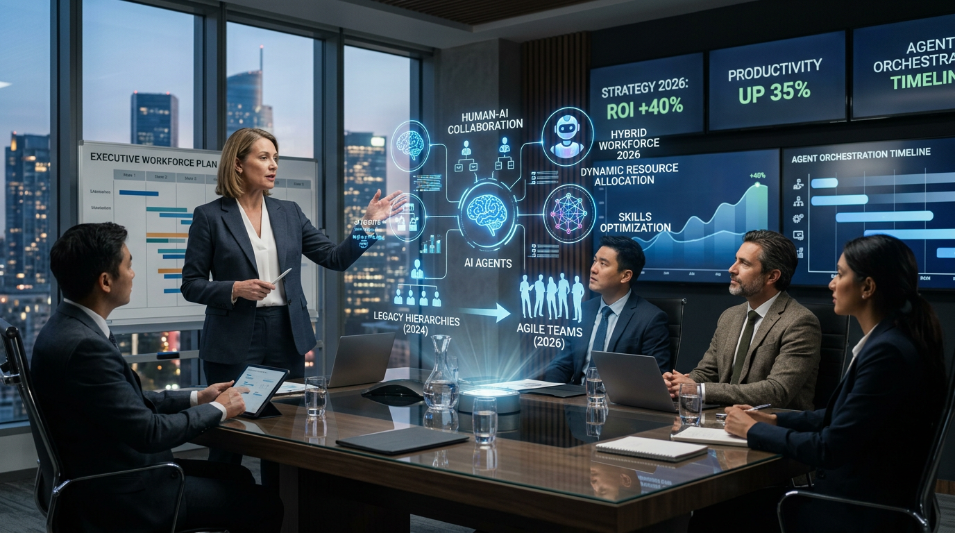 Impact of AI Agents on CEO Workforce Strategies in 2026