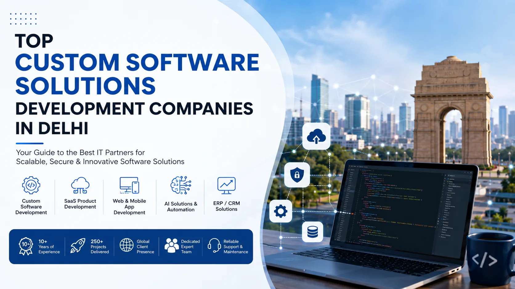 Top Custom Software Solutions Development Companies in Delhi (2026)