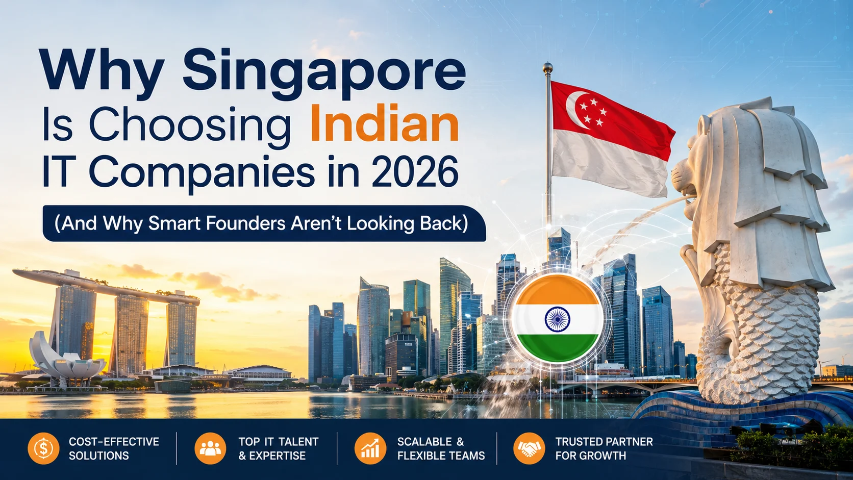 Why Singapore (Smart Founders) Is Choosing Indian IT Companies in 2026?