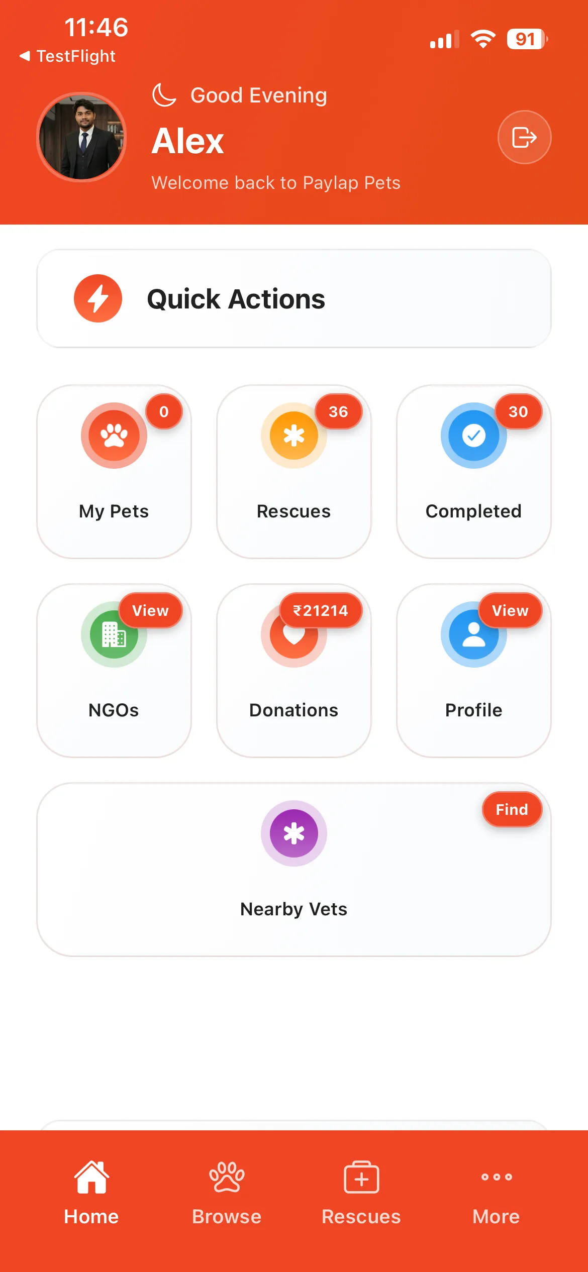 Paylap Pet Care iOS App